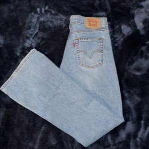 Levi’s low flare denim